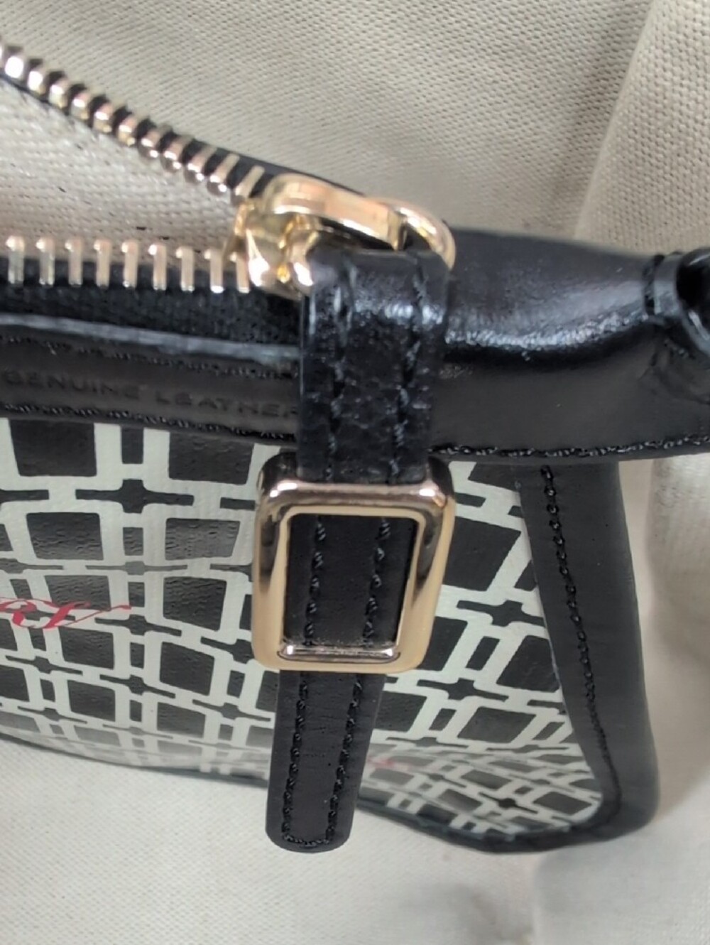 Roger Vivier Coated Canvas and Leather Shopper Tote - Picture 9 of 16
